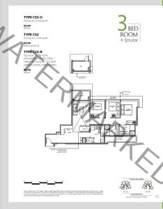 The-Lakegarden-Residences-Floor-Plan-3+Study-Type-CS2