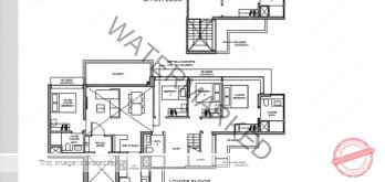 The-Lakegarden-Residences-Floor-Plan-5+Study-PH-ES1-PH