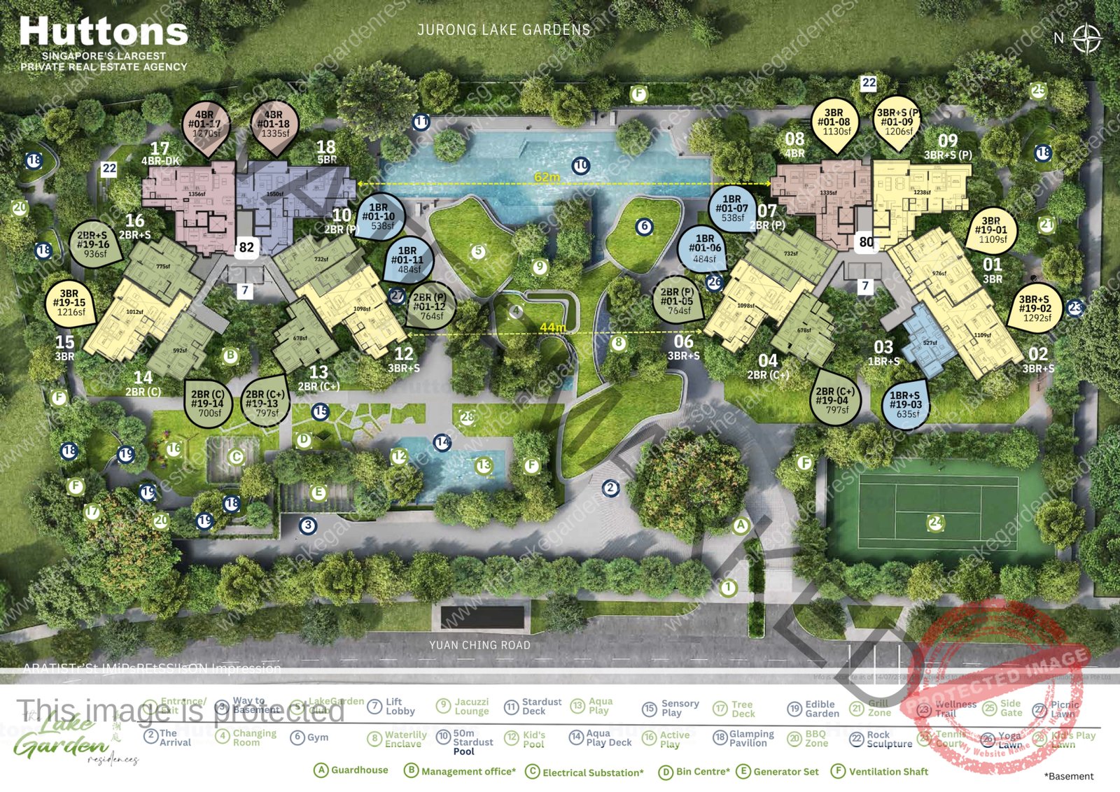 The-Lakegarden-Residences-Site-Plan-With-Layout